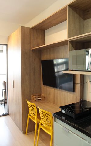 Studio à venda com 26m², 1 quarto e sem vagaStudio