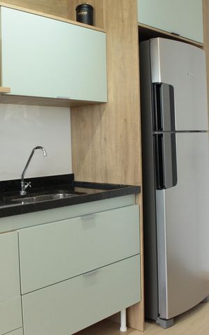 Studio à venda com 26m², 1 quarto e sem vagaStudio