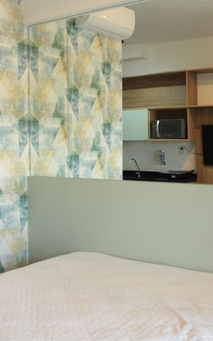 Studio à venda com 26m², 1 quarto e sem vagaStudio