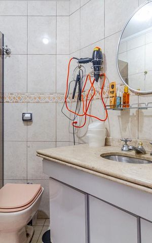 Apartamento à venda com 124m², 3 quartos e 1 vagaBanheiro Social