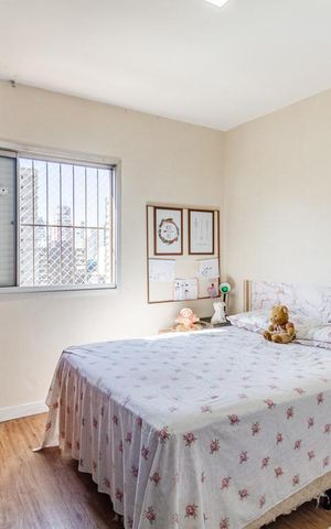 Apartamento à venda com 124m², 3 quartos e 1 vagaQuarto 2