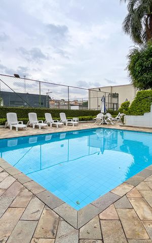 Apartamento à venda com 50m², 2 quartos e 1 vaga Apartamento à venda com 50m², 2 quartos e 1 vagaÁrea comum - Piscina