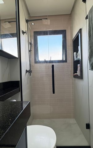 Apartamento para alugar com 58m², 2 quartos e 2 vagasBanheiro da Suíte