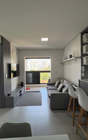 Apartamento para alugar com 58m², 2 quartos e 2 vagasSala