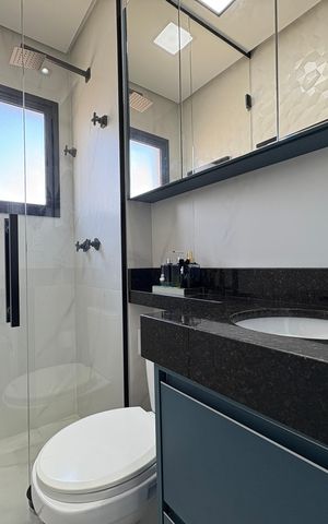 Apartamento para alugar com 58m², 2 quartos e 2 vagasBanheiro Social