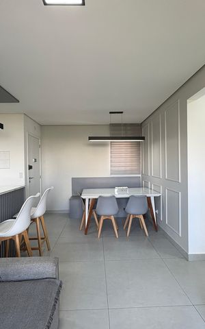 Apartamento para alugar com 58m², 2 quartos e 2 vagasSala