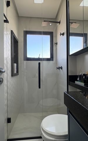 Apartamento para alugar com 58m², 2 quartos e 2 vagasBanheiro Social