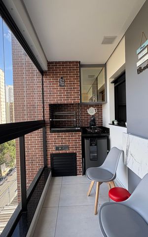 Apartamento para alugar com 58m², 2 quartos e 2 vagasVaranda Gourmet