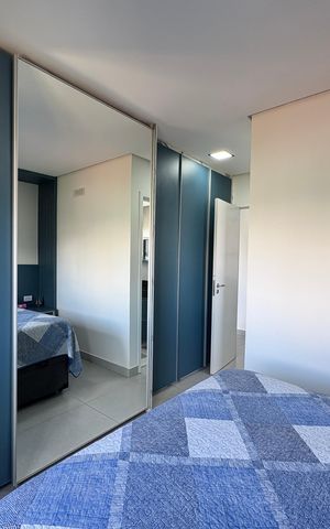 Apartamento para alugar com 58m², 2 quartos e 2 vagasSuíte