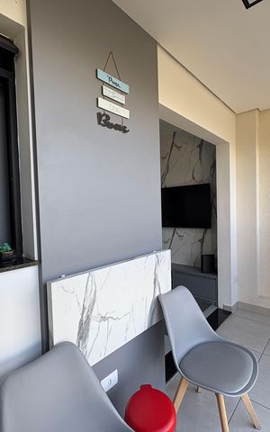 Apartamento para alugar com 58m², 2 quartos e 2 vagasVaranda Gourmet