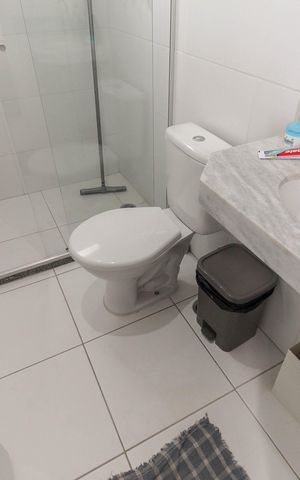 Apartamento à venda com 62m², 2 quartos e 1 vaga Apartamento à venda com 62m², 2 quartos e 1 vagaBanheiro da Suíte