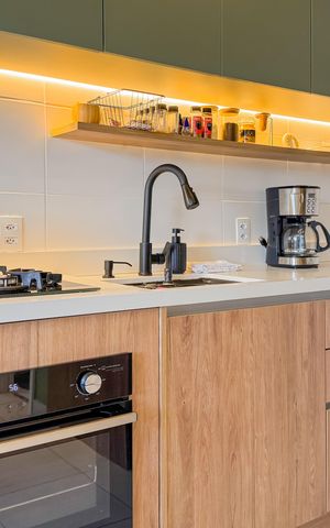 Apartamento à venda com 33m², 2 quartos e sem vagaCozinha