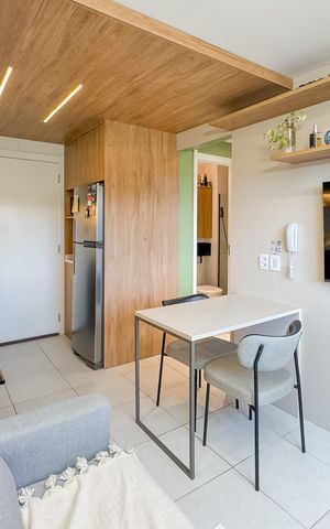 Apartamento à venda com 33m², 2 quartos e sem vagaSala