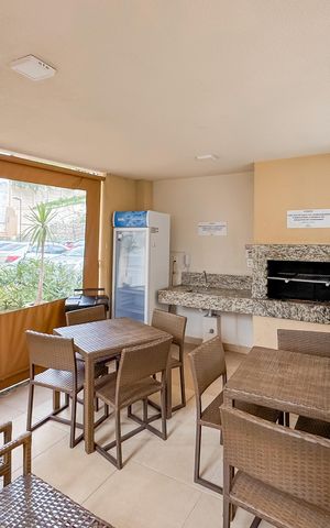 Apartamento à venda com 33m², 2 quartos e sem vagaChurrasqueira