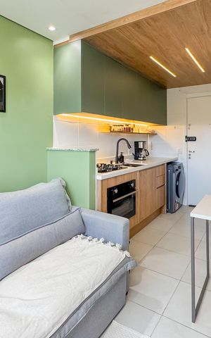 Apartamento à venda com 33m², 2 quartos e sem vagaSala