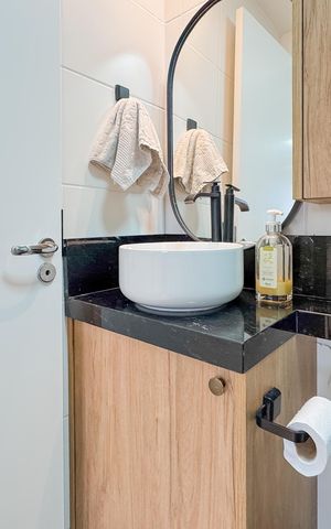 Apartamento à venda com 33m², 2 quartos e sem vagaBanheiro 