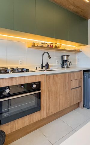Apartamento à venda com 33m², 2 quartos e sem vagaCozinha