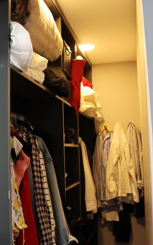 Studio à venda com 55m², 1 quarto e 1 vagaCloset Quarto