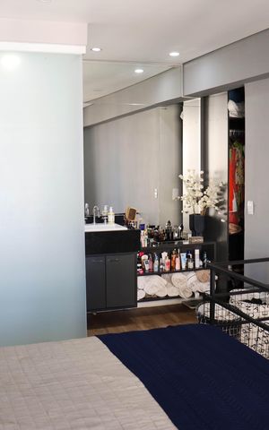 Studio à venda com 55m², 1 quarto e 1 vagaQuarto