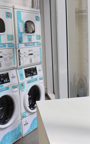 Studio à venda com 55m², 1 quarto e 1 vagaLavanderia