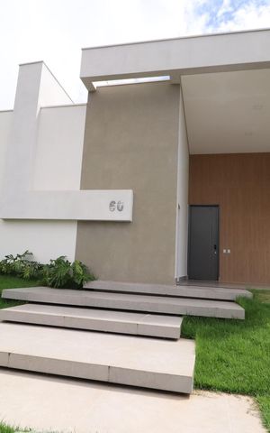 Casa de condomínio para alugar com 218m², 4 quartos e 2 vagasFachada
