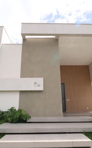 Casa de condomínio para alugar com 218m², 4 quartos e 2 vagasFachada