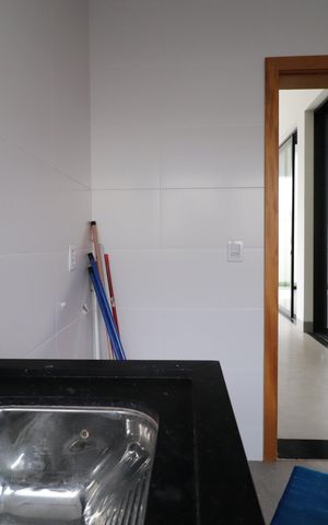 Casa de condomínio para alugar com 218m², 4 quartos e 2 vagasÁrea de Serviço