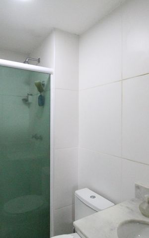 Apartamento à venda com 75m², 2 quartos e 1 vagaBanheiro social