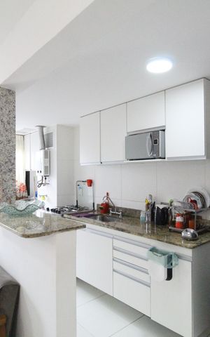 Apartamento à venda com 75m², 2 quartos e 1 vagaCozinha