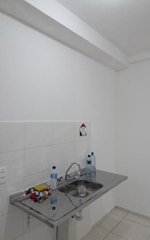 Apartamento para alugar com 27m², 1 quarto e 1 vagaCozinha e Área de Serviço