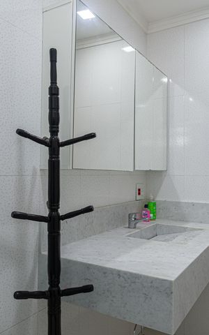 Apartamento para alugar com 47m², 1 quarto e 1 vaga Apartamento para alugar com 47m², 1 quarto e 1 vagaBanheiro