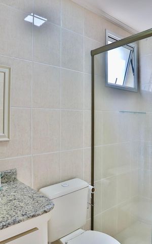 Apartamento à venda com 60m², 2 quartos e 1 vaga Apartamento à venda com 60m², 2 quartos e 1 vagaBanheiro Suíte