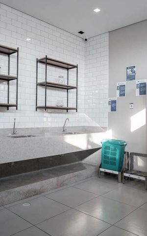 Apartamento à venda com 37m², 2 quartos e 1 vaga Apartamento à venda com 37m², 2 quartos e 1 vagaLavanderia