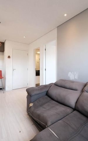 Apartamento à venda com 37m², 2 quartos e 1 vagaSala/Cozinha