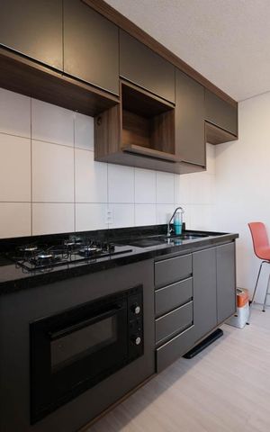 Apartamento à venda com 37m², 2 quartos e 1 vagaSala/Cozinha