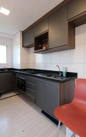 Apartamento à venda com 37m², 2 quartos e 1 vagaSala/Cozinha