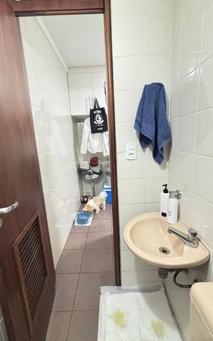 Apartamento à venda com 107m², 3 quartos e 2 vagas Apartamento à venda com 107m², 3 quartos e 2 vagasBanheiro de Serviço