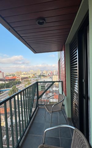 Apartamento à venda com 107m², 3 quartos e 2 vagas Apartamento à venda com 107m², 3 quartos e 2 vagasVaranda do Quarto 1
