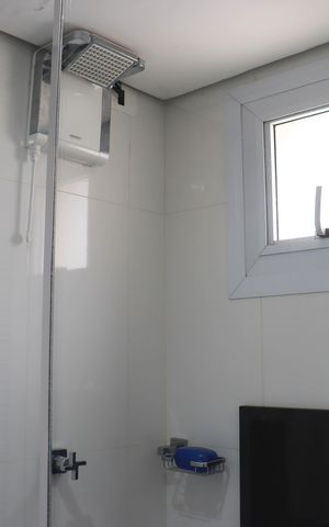 Apartamento para alugar com 80m², 2 quartos e 1 vagaBanheiro da Suíte