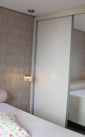 Apartamento para alugar com 80m², 2 quartos e 1 vagaQuarto 1 - Armários