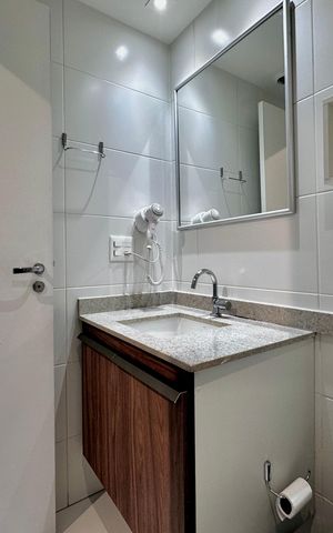 Studio para alugar com 23m², 0 quarto e sem vaga Studio para alugar com 23m², 0 quarto e sem vagaBanheiro