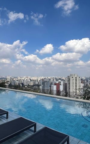 Apartamento à venda com 42m², 1 quarto e 1 vaga Apartamento à venda com 42m², 1 quarto e 1 vagaÁrea comum - Piscina