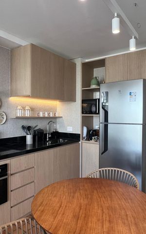 Apartamento à venda com 42m², 1 quarto e 1 vaga Apartamento à venda com 42m², 1 quarto e 1 vagaCozinha