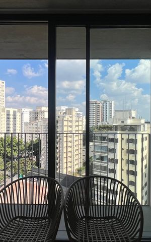 Apartamento à venda com 42m², 1 quarto e 1 vaga Apartamento à venda com 42m², 1 quarto e 1 vagaVaranda