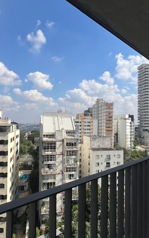 Apartamento à venda com 42m², 1 quarto e 1 vaga Apartamento à venda com 42m², 1 quarto e 1 vagaVaranda