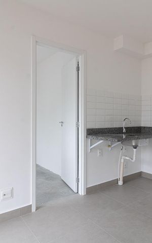 Apartamento à venda com 26m², 1 quarto e sem vaga Apartamento à venda com 26m², 1 quarto e sem vagaSala