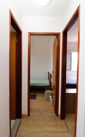 Apartamento para alugar com 55m², 2 quartos e 1 vagaCorredor - Quartos
