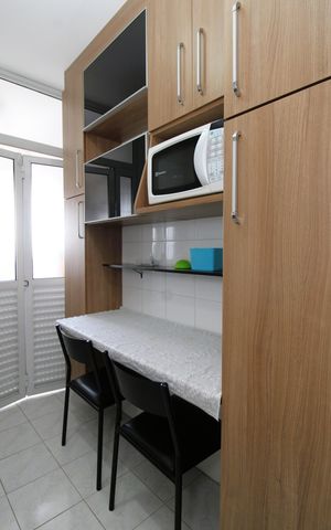Apartamento para alugar com 55m², 2 quartos e 1 vagaCozinha