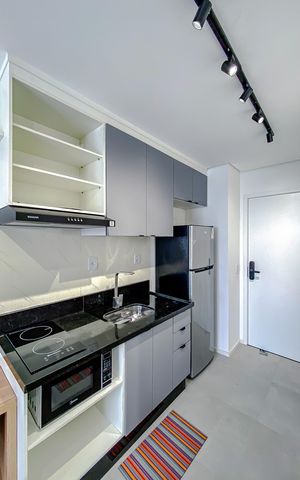 Studio para alugar com 25m², 1 quarto e sem vagaCozinha