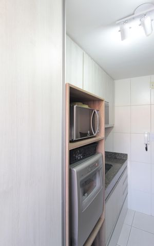 Apartamento à venda com 70m², 3 quartos e 1 vagaCozinha e Área de Serviço